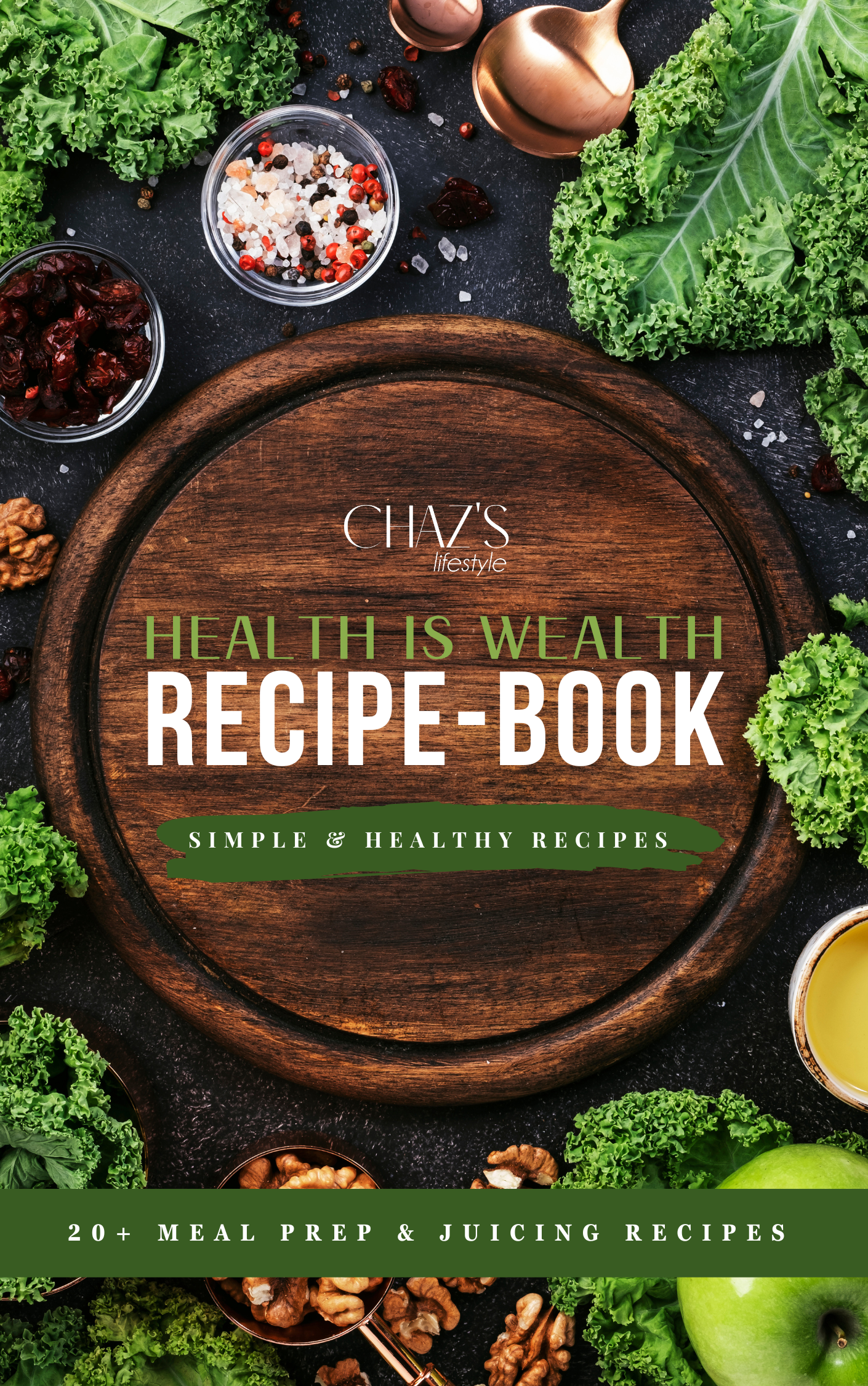 Wellness Bundle: Detox Juicing & Healthy Recipes|Guides|Planners|Trackers