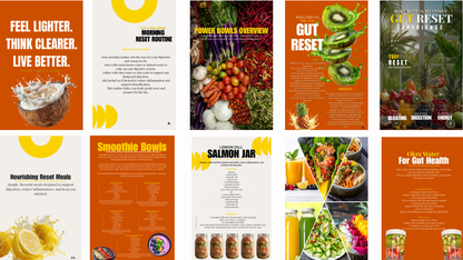 7 Day Gut Reset Guide: Reduce Bloating, Boost Energy, and Feel Lighter in Just 7 Days